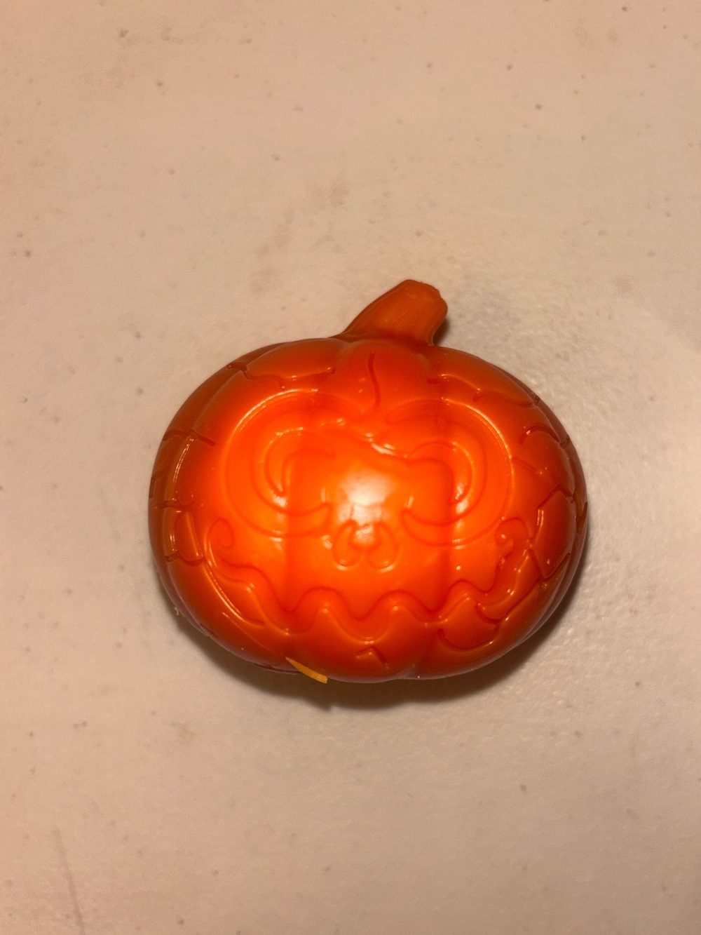 Orange Halloween Pumpkin squish Toy